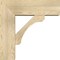 Ekena Millwork Legacy Block Rough Sawn Bracket w/ Offset Brace, Douglas Fir, 8"W x 24"D x 24"H BKT0806X24X24LEC05RDF - alternate 3